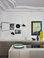 Réalisations | Grand Art | Claude Cartier Décoration : Grand Art a titré Marie Godfrain pour notre reportage dans le dernier Elle Déco! Un projet qui nous a tenu vraiment à coeur, tant le coup de foudre à la première visite pour cet appartement Haussmanni