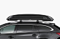 symmetrick roof cargo box for terzo car carrier by nendo