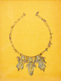 RENE LALIQUE STUDY FOR NECKLACE