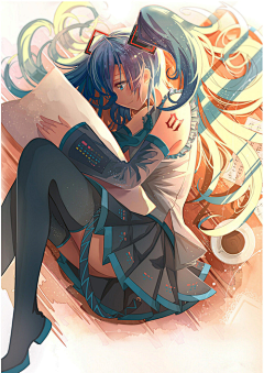 愀然六采集到初音ミク♬Hatsune Miku