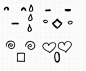 ↘。Yu۰•○、cute、简笔画、love