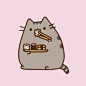 #设计秀# 胖就胖了，做一个萌萌的吃货吧。  Pusheen ​​​​