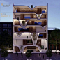 Curve house concept by @ramin.abbasi.ja Tools used: Autodesk revit, Lumion 8 #iran #house #архитектура www.amazingarchitecture.com ✔️…