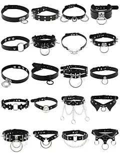 OC人最爱，200种哥特风格项链腿环头饰参考 - 小红书