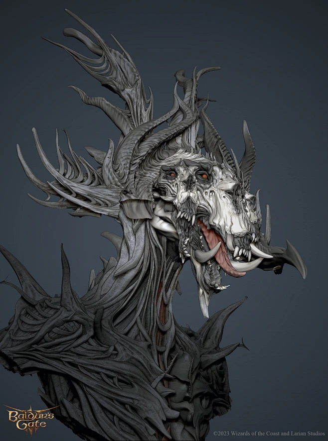 Raphael Demon Form - Baldur's Gate 3-花瓣网