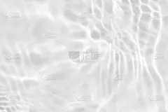 白色水波纹理或自然波纹背景