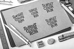event brand identity color run brand identity branding  Event running fun run Event Design Event Branding philippines