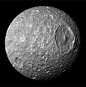 dougiefromscotland:

quetaratara:

Look!  

It’s the Death Star  Saturn’s moon, Mimas!

“that’s no moon”
