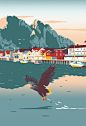 Cold North : Artwork of beautiful Northern Norway.