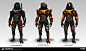 Mass Effect Andromeda - Angara Roekaar, Ben Lo : Concept done for Mass Effect Andromeda - Angara Roekaar enemy palette