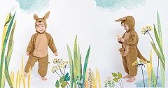 小兔乖乖创意摄影客照采集到一岁小动物创意