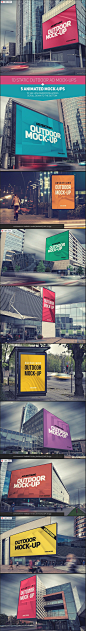 OUTDOOR户外广告模板设计-Andrej Sevkovskij [10P]-平面设计