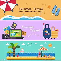 旅行banner图片,旅行banner模板下载,旅行 夏天 banner 沙滩 阳光,旅行banner设计素材,昵图网：图片共享和图片交易中心