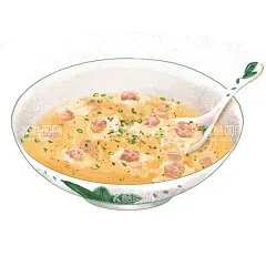 鲜肉馄饨  - 源文件下载【酷图网】插画设计,美食插画,包装插画,包装设计,食材插画,海报插画,扁平风插画