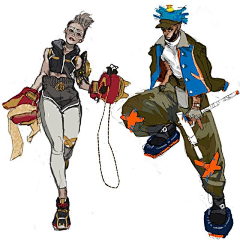 鬼面⌓‿⌓采集到潮服