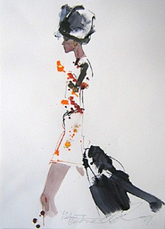 竹萤设计学院采集到【画集】—David Downton 大卫·唐顿