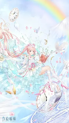 同人菌给大家送手机壁纸福利啦~
]风花雪月和暖暖NPC的定格瞬间，高清无水印。戳原图保存起来，一起舔屏吧。 ​​​​