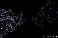 LYEAR NIGHT丨一夜光年:ALIENWARE外星人×摩登天空 新品发布会 多媒体通道作品《临界》 - MANA 全球新媒体艺术平台 艺术/设计/科技/跨界创新