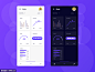 源文件-app状态页dashboard .xd素材下载