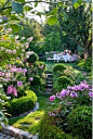 Gardens and Landscaping / Pretty yard----love the steps!!