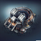 Energycell factory, Andre Kieschnik : Concept Art for Anno 2070