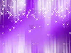 抽象的紫色背景与星星