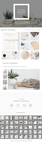 Stock Image Bundle | Minimalist by TwigyPosts on @creativemarket: 