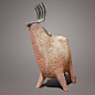 法国艺术家Christian Pradier 陶瓷烧造蠢萌动物