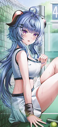 WOL  二次元少女  动漫壁纸   
原神   甘雨  运动休闲