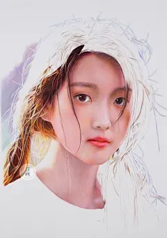 超写实、手绘、插画、彩铅、课程、教程、水溶性彩铅、零基础自学、资料、视频、图片、绘画、艺术、美术、简笔画、彩色简笔画入门、水彩、教学、彩铅画、成人美术、在线教育、少儿、施德楼、艺雅、辉柏嘉、纸、笔、电动橡皮擦、高光笔、铅笔、素描、又画、刀、绘本、书籍、橡皮擦