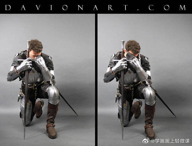 骑士的姿势参考,学画画转需(年轻人,怕爆.