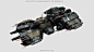 Spaceship Frigate 2 by Angryfly3D - 3D model : Very low poly Spaceship Frigate for Mobile Game Design.