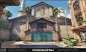 Overwatch - Havana Distillery Exterior, Lucas Annunziata : The Don Rumbotico Distillery was the first large exterior that I've worked on for Ovewatch.  I spent a fair amount of time iterating on the geometry and materials to translate a distillery into th