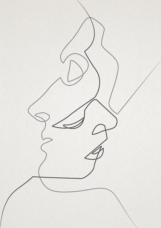 one line illustratio...