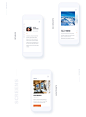 site Website UI Ski corporate mobile Web Design  Travel Resorts web site
