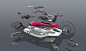 2030 Toyota Off-road : 2030 Toyota off-road dune-buggy + bike