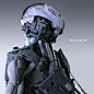 Project EDGE Characters-Robby, Fausto De Martini : This TR-300 unit was one of the first to be implemented into a UMD special forces unit as an especially intense test to the advanced AI system, which was developed by Takashi exclusively for the UMD army.