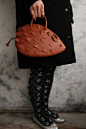 porcupine レザーbag: 