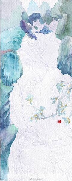 Kiki·chen采集到水彩背景