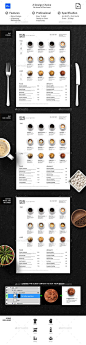 Minimalist摄影咖啡菜单 -  #Food #Menus打印模板下载：https://graphicriver.net/item/minimalist-photography-coffee-menu/19719896?ref=alena994