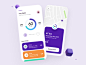 Loop App charges taxi uber 2020 trend cards chart color creative dribbble minimal ios dashboard ux design app ui
