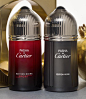Add a bit of luxury to his fragrance collection with Pasha de Cartier Edition Noire cologne
