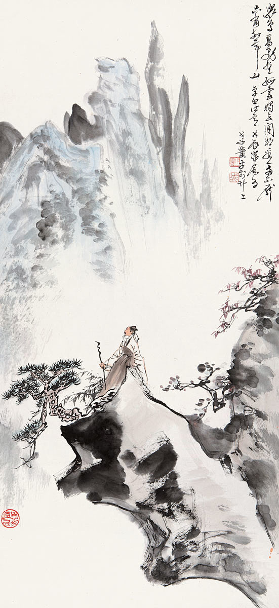 李白独坐敬亭山br众鸟高飞尽孤云独去闲相看两不厌只有敬亭山