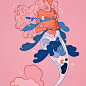 日本插画师Meyoco作品鉴赏