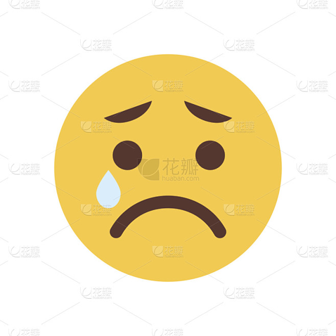 沮丧,黄色,图标,人,卡通面孔,情感,不高兴的,网络表情,悲痛,绝望
