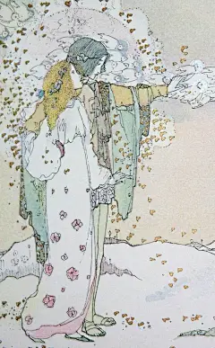 插画｜Jessie Marion King（杰西·马里昂·金，1875~1949），苏格兰插画家，工艺美术风格珠宝设计师。
杰西生于牧师家庭，少年时期受到严格的宗教教育，常常因为害怕母亲把自己的绘画撕掉而悄悄藏起来。1891年，她进入玛格丽特皇后学院正式受艺术教育，1892年，进入格拉斯哥艺术学院继续学习。
1899年开 ​​​​...展开全文c