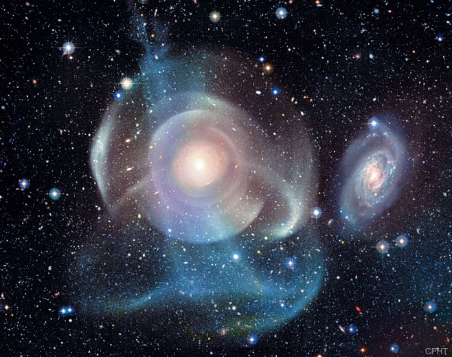 Galaxy NGC 474: Shel...