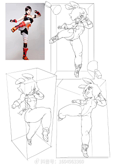 六月CH采集到【速写】结构