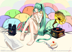 欢乐鹿夏采集到初音/