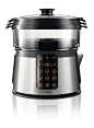 Philips Avance Collection Steamer HD9190/30 - steam cookers (Stainless steel, Metal, 220 - 240 V, 50 - 60 Hz): Amazon.co.uk: Kitchen & Home